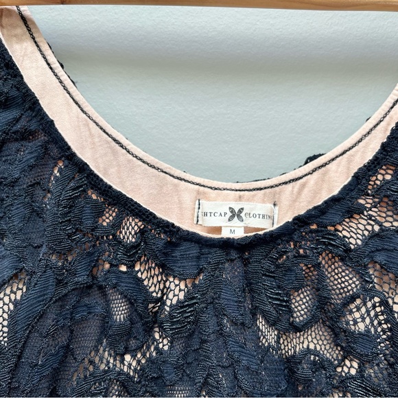 Nightcap Clothing Knockout Black Lace Dress, US Size XS - Picture 2 of 6